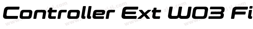 Controller Ext W03 Five Regular字体转换